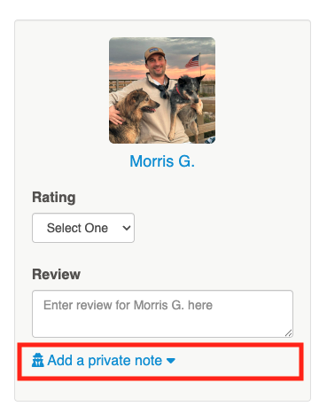 morrisgelblum's tweet photo. We shipped a quick feature at Sweeps today for marketplace trust after a customer requested it yesterday: Private Notes on Sweeper Reviews.

The vast majority of feedback we get is positive, but sometimes customers want to share candid context without writing a public review or reaching out on another channel. Private Notes give customers a simple way leave internal communication for our support team only. We never know what is going to happen next but we always appreciate the feedback!

Sweepers have had a private notes section on their timesheets for years, and now customers do too.