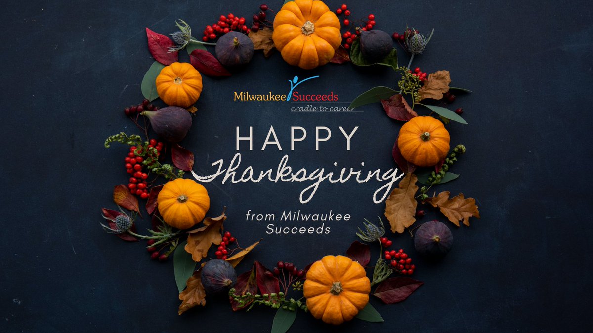 MKESucceeds's tweet image. This #Thanksgiving, we’re especially #grateful for the youth, families, #educators and partners who make our work possible. Your commitment to #Milwaukee’s future inspires us. Thank you for being part of our community and for believing in what’s possible when we work together. 🧡