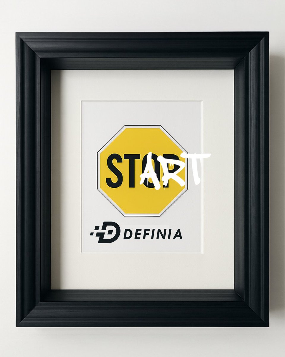 DeFiNia_web3's tweet photo. ๐ผ๏ธ STOP? No. At DeFiNia, everything is just getting STARTed.
With DFNA gaining momentum, this is your sign โ
Donโt stop. START your journey with Definia. ๐โจ
#DeFiNia #DFNA #Web3 https://t.co/w5lxy3IPHk