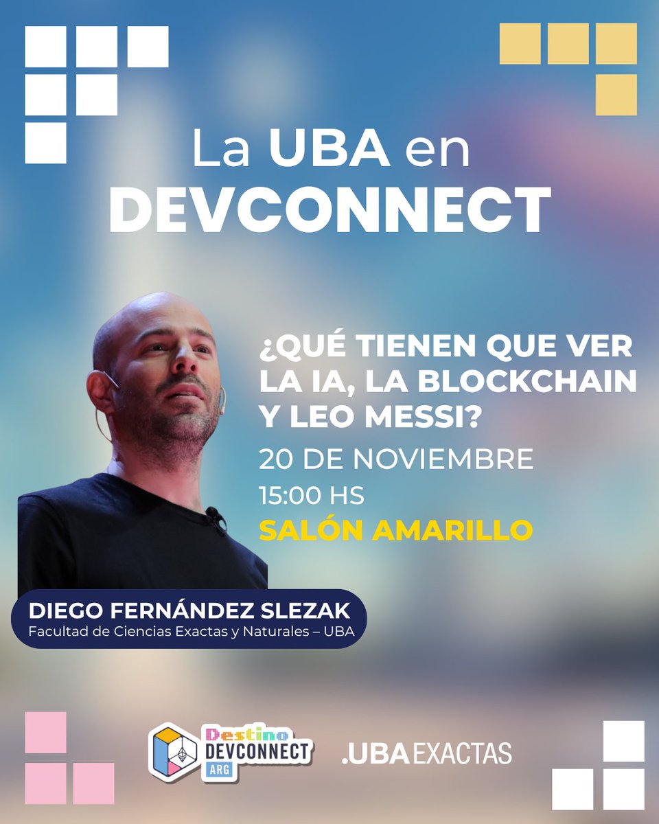 UBAInvestiga's tweet photo. @EFDevcon @ingenieriauba @Exactas_UBA @dfslezak @pablodeymo @SEEDLatam @fede_intern @WillyDuran65 Agradecemos la invitación y trabajo conjunto a: 
@EFDevcon @SEEDLatam @dfslezak @pablodeymo @fede_intern @WillyDuran65 https://t.co/KY9vYl2rXM