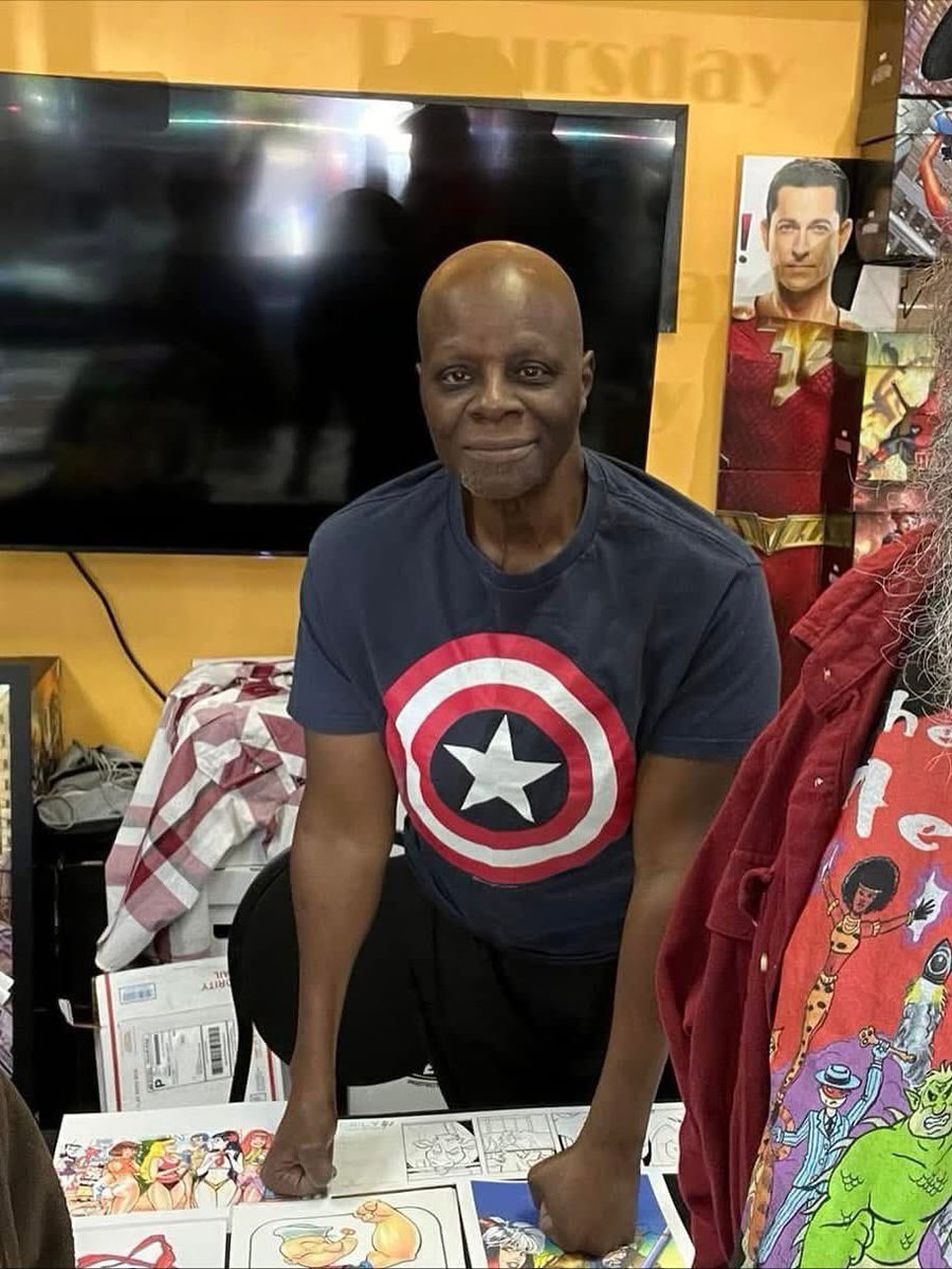 RIP Louis Small, Jr. Wow this one makes me sad, he was such a nice guy. His most memorable work to me was probably his Vampirella one.