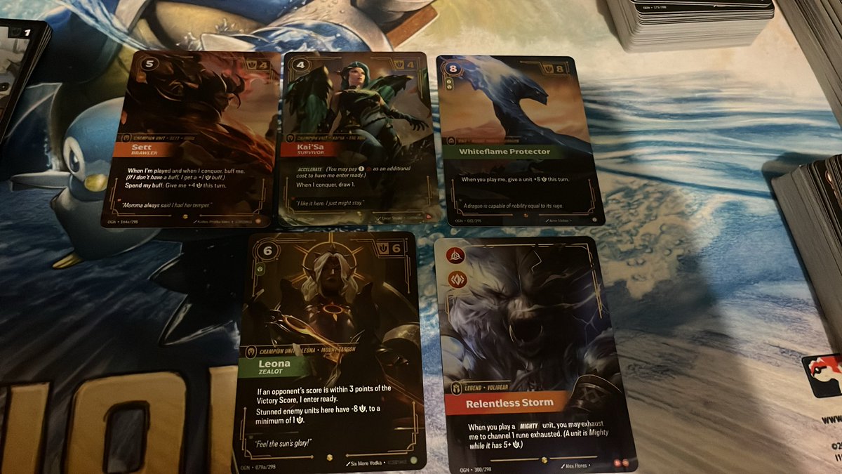 From yesterday’s booster box 🔥