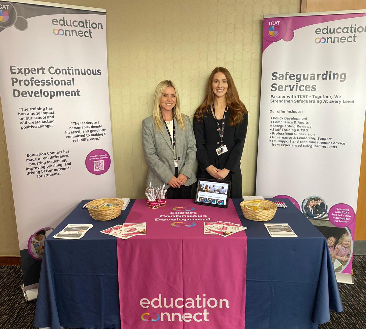 TCATchallenge's tweet image. Education Connect attended the Halton DBV Annual SEND Conference today to showcase our expert CPD offers. It was fantastic to connect with fellow schools and providers. Find out more at educationconnect.org.uk #SEND #expertcpd