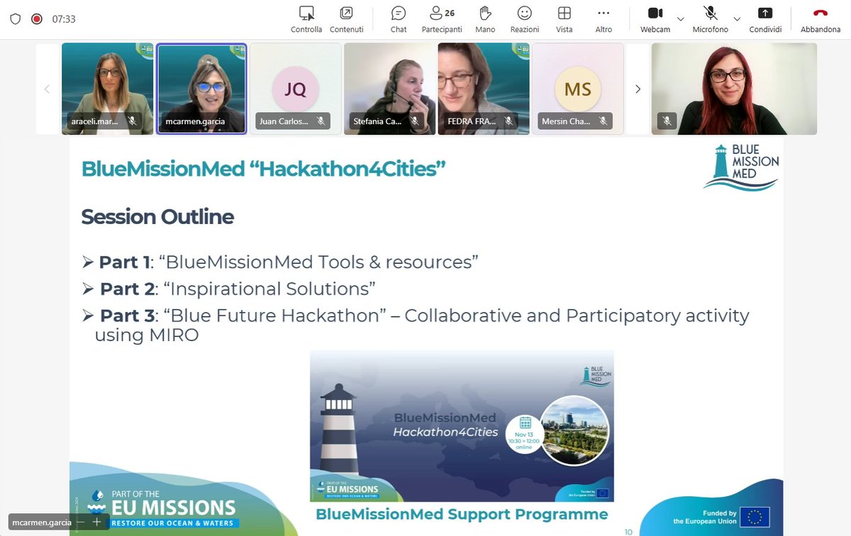 bluemissionmed's tweet image. 🌊𝗛𝗮𝗰𝗸𝗮𝘁𝗵𝗼𝗻𝟰𝗖𝗶𝘁𝗶𝗲𝘀 𝘀𝗽𝗮𝗿𝗸𝗲𝗱 𝗶𝗻𝗻𝗼𝘃𝗮𝘁𝗶𝗼𝗻!
💡 On 13 November, 34 participants came together to explore new ideas for #urban #wastewater and #waste #management.
More here 👉 bluemissionmed.eu/hackathon4citi…

#EUMissions #MissionOcean #Hackathon4Cities