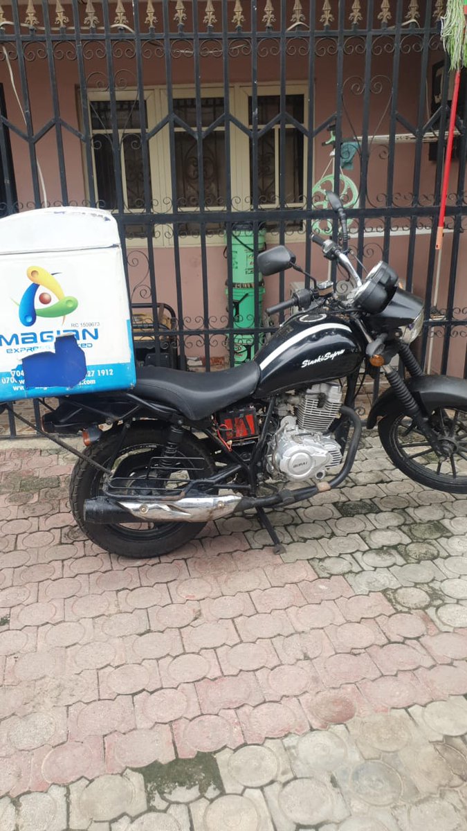 Uzzyokeke's tweet photo. FOR SALE:
Power delivery bike 🏍 
Condition: Pristine 
One million Naira
Location: Lagos 

@_MayowaSam @Feyisparkles @peace_igho @Auntyadaa @MarinatedTurks @Msmenalicious @AmoriGuineafowl @miss_she_du @olusola__ @FunmiKolz @Tbillion40 https://t.co/kCovr8gJyq