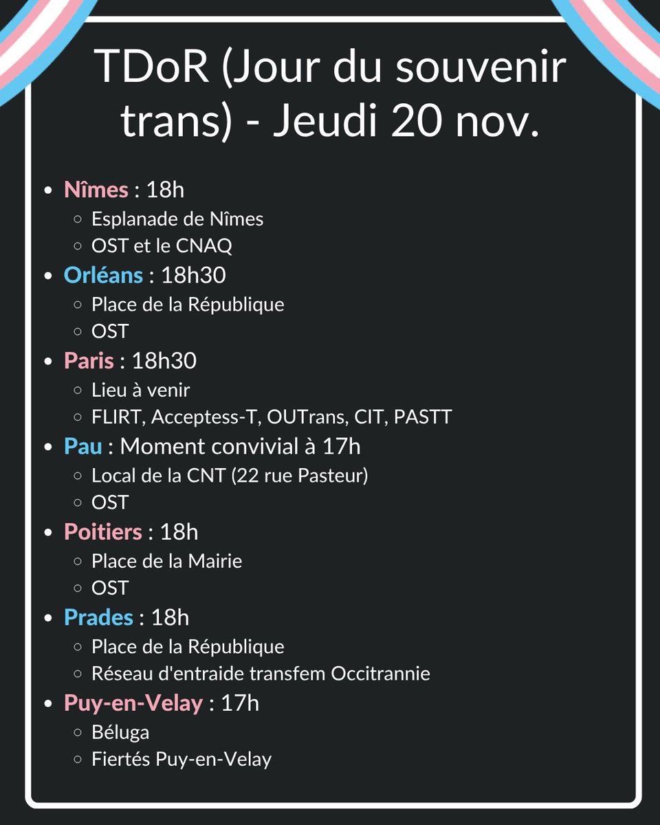Organisation de Solidarité Trans tweet media