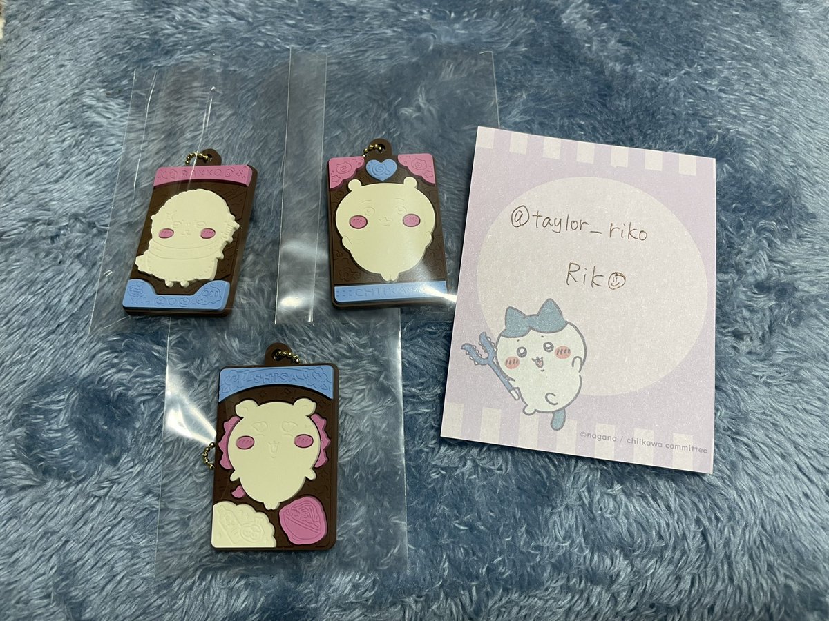 taylor_riko's tweet photo. @amnos_6_6 はじめまして！

こちらちいかわ所持しております！
ハチワレと交換お願いしたいです！
ご検討よろしくお願いいたします🙇‍♀️ https://t.co/oSHa8uEV1b