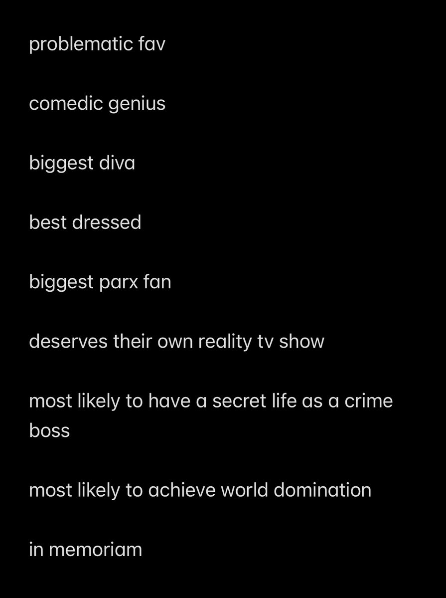 glitterviolence's tweet image. hi everyone, I am jumping on the bandwagon(ish) and hosting parxtwt pet awards!! like parxtwt awards, but for pets. nominations are open here!! categories are as follows: 
docs.google.com/forms/d/e/1FAI…