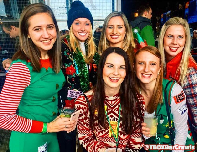 TBOXBarCrawls's tweet image. #TBOX is less than 4 weeks away — Ticket Prices go up again soon so get the best deal today on the funnest day of the year! 

tboxcrawl.com 

December 13 #Wrigleyville #Chicago #12Barsofxmas #barcrawl
