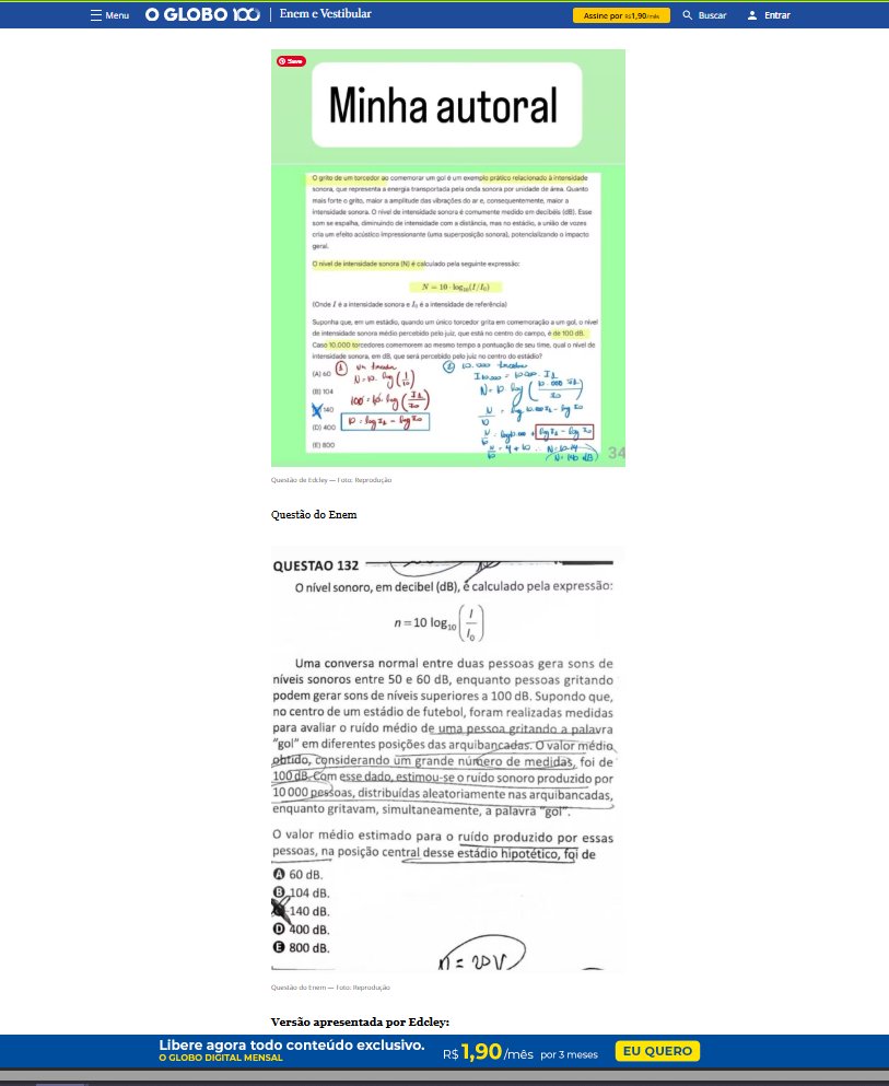 estuda_mel's tweet image. Essa notícia vale a pena engajar, bem escrita e não cortaram as alternativas ↓

🔎 Link: oglobo.globo.com/brasil/noticia…