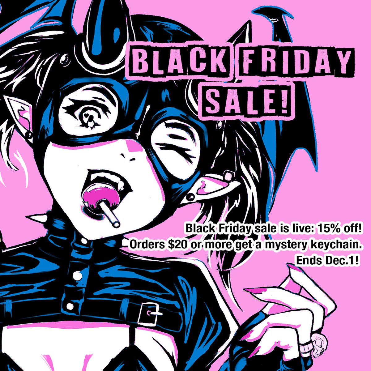 _Cyanidecandy_'s tweet photo. BLACK FRIDAY SALE GOING ON NOW! CHECK OUT https://t.co/df92rCcAvy

#BlackFriday #CyberMonday #emofashion #animebrand #plushie #jewelry #tshirt https://t.co/WlRNJGoLsK