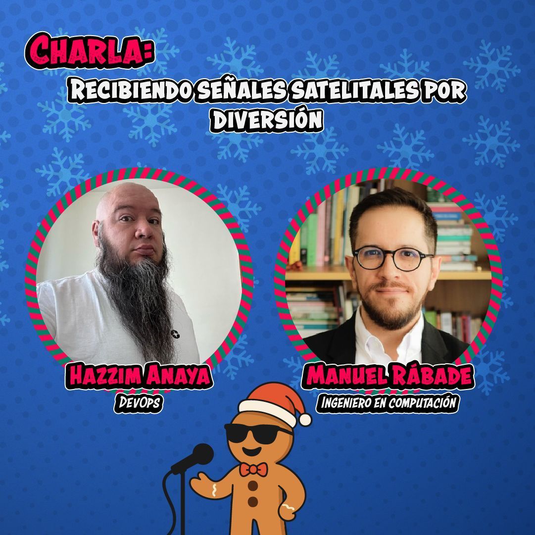 posadev's tweet image. 🛰️ @HazzimIO + @manuelrabade llegan a #Posadev2025 con: Recibiendo señales satelitales por diversión

LoRa, TinyGS, imágenes meteorológicas, hardware accesible y mucha RF. Sí: puedes captar señales espaciales desde tu casa.