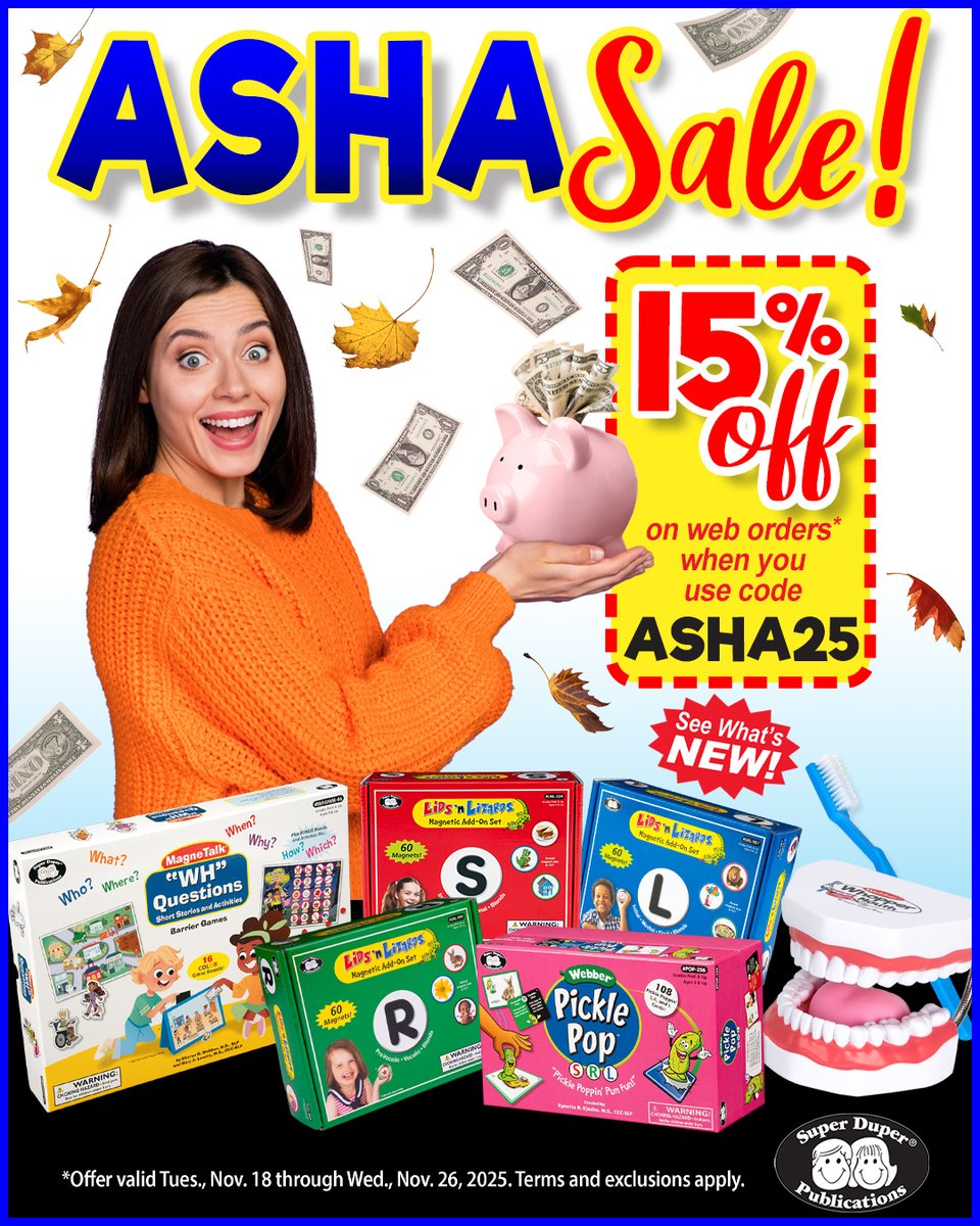 ASHA Sale Alert! 15% off on web orders when you use the code: ASHA25! 🛒Tap bt.sdpubs.com/4oKHytZ to shop now!