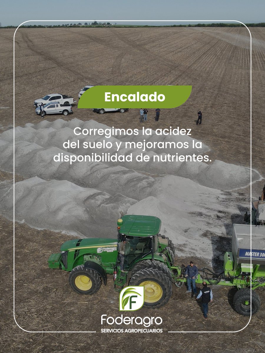 foderagro's tweet image. 🌾 Un solo equipo, todas las soluciones.

Movimiento de tierra, siembra, fertilización, pulverización, encalado, cosecha y siembra, y acompañamiento de profesionales en todo el proceso.

Todo lo que tu campo necesita, en un mismo lugar. 💪

Contactanos por más información.