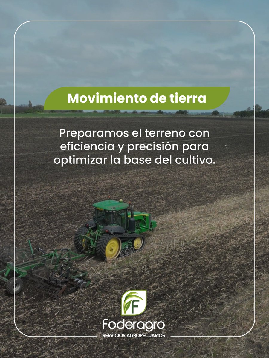 foderagro's tweet image. 🌾 Un solo equipo, todas las soluciones.

Movimiento de tierra, siembra, fertilización, pulverización, encalado, cosecha y siembra, y acompañamiento de profesionales en todo el proceso.

Todo lo que tu campo necesita, en un mismo lugar. 💪

Contactanos por más información.