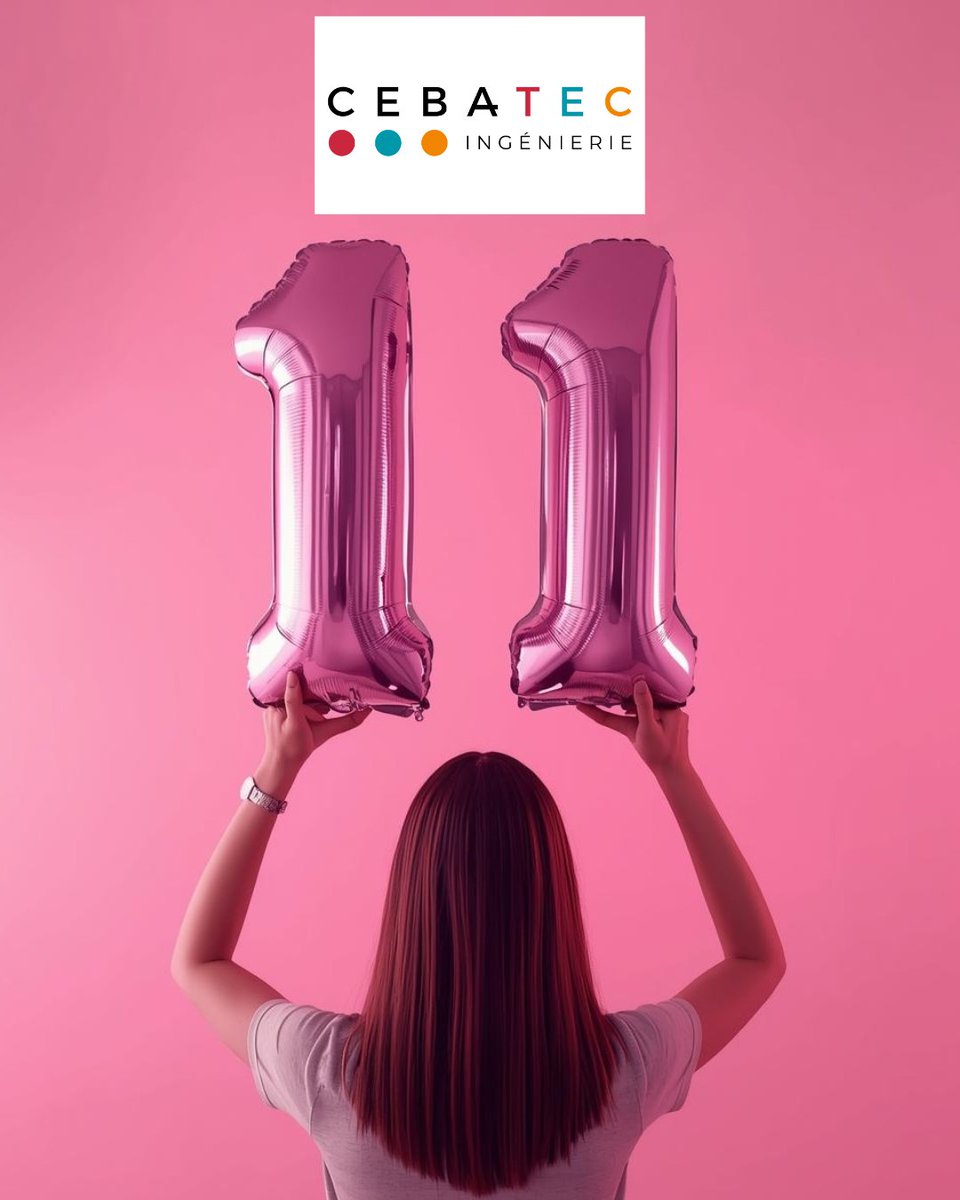 CEBATEC_BIM's tweet image. CEBATEC Ingénierie fête ses 11 ans ! 🎉

Merci à nos clients, partenaires et collaborateurs !

#cebatec #cebateam #ingenierie #bim #fluides #batiment #construction #rehabilitation #conception #execution #synthèse #Innovation #Équipe #cebaaniversaire #11ans #AnniversaireEntreprise