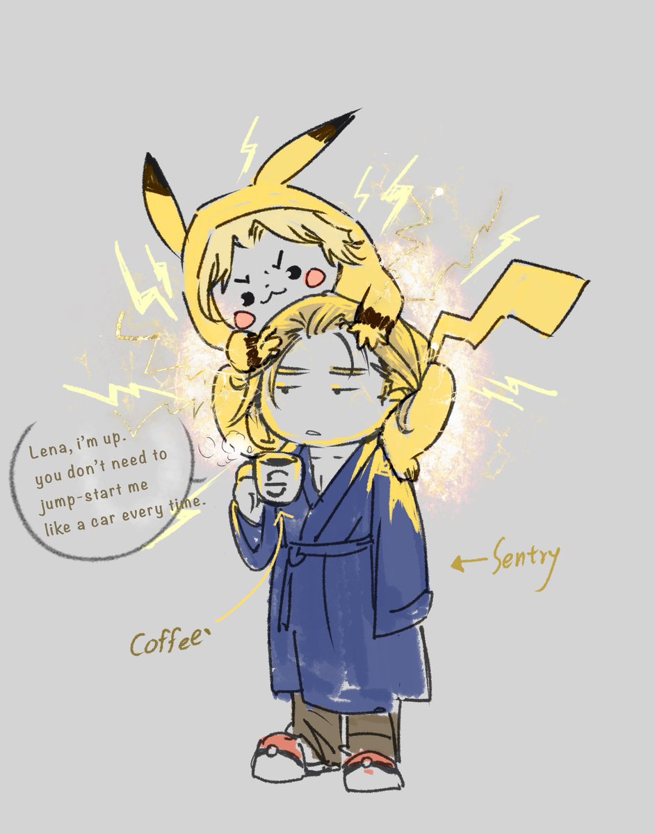 z13336668's tweet image. Revenge!!! pikachu~~~))))))
Yelena屁股圓圓的很像Pikachu

#sentrylight 
#boblena