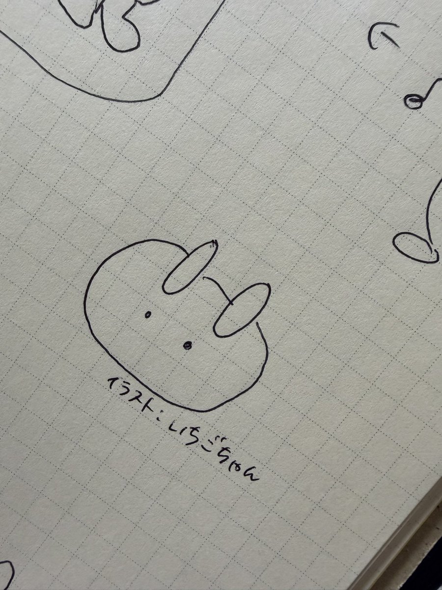 みみこ氏は絵が上手い！ いちごちゃん描いてもらいました🍓