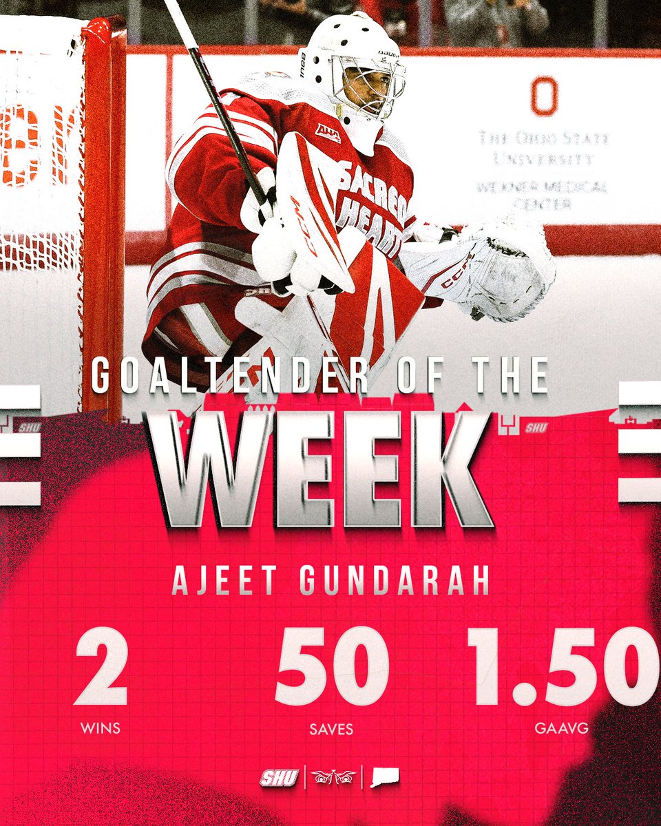 sacredheartmih's tweet photo. After sweeping Canisius this weekend, Felix and Ajeet won @Atlantic_Hockey weekly awards this morning 👏👏

📰: https://t.co/FDDSBVfenD

#WeAreSHU https://t.co/SNv1pqwz7m