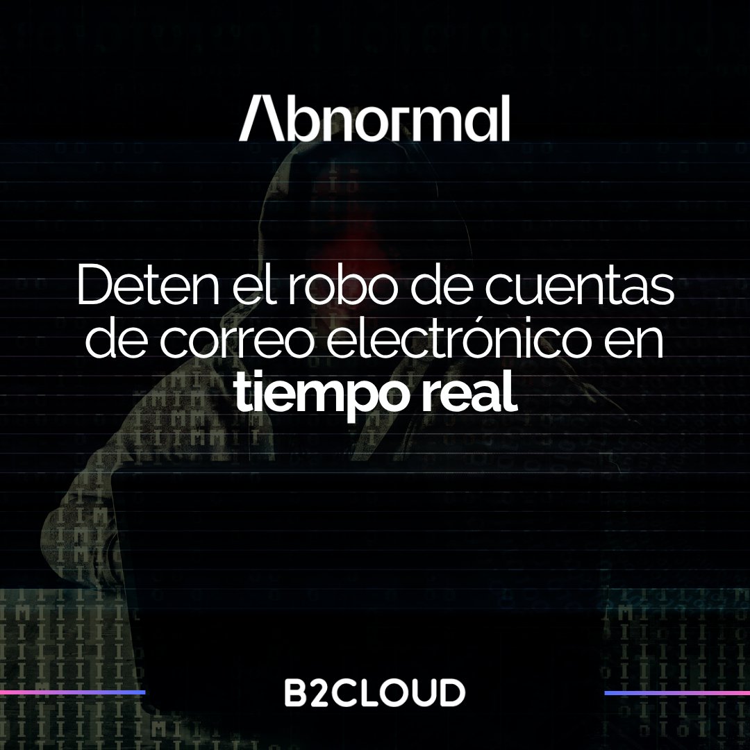 b2cloudtech's tweet image. ¿Sabías que el 1 de cada 4 organizaciones es objetivo de un takeover de email cada semana? 😱 Los ataques de ingeniería social están en auge.
Con Abnormal detenés no solo el correo malicioso sino también detectás cuentas ya comprometidas.
Como partner, te ayudamos a implementarlo…
