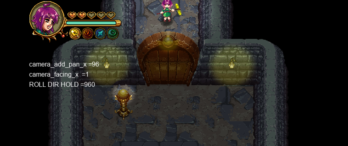 Yes, it's our favorite line situation: "the door is closed from the other side."

#indedev #gamedev #pixelart