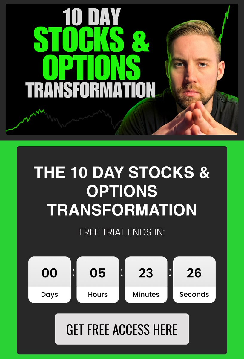 Invest_Brandon's tweet image. If you are panicking and loosing your butt the last few weeks in the market, it’s cause you have no system.

Stop trying to do stocks &amp;amp; options alone!

I developed a system that will completely change you in 10 days from an emotional, panicking, money losing “investor” to a…