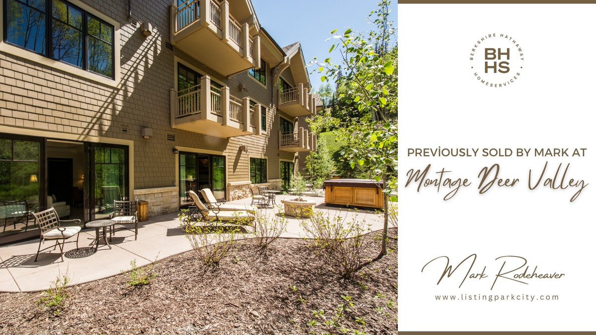 mrparkcity's tweet image. Previously Sold By Mark At Montage Deer Valley

listingparkcity.com

#montagedeervalley #skicondos #skihomes #skideervalley #skithedifference #skiluxury