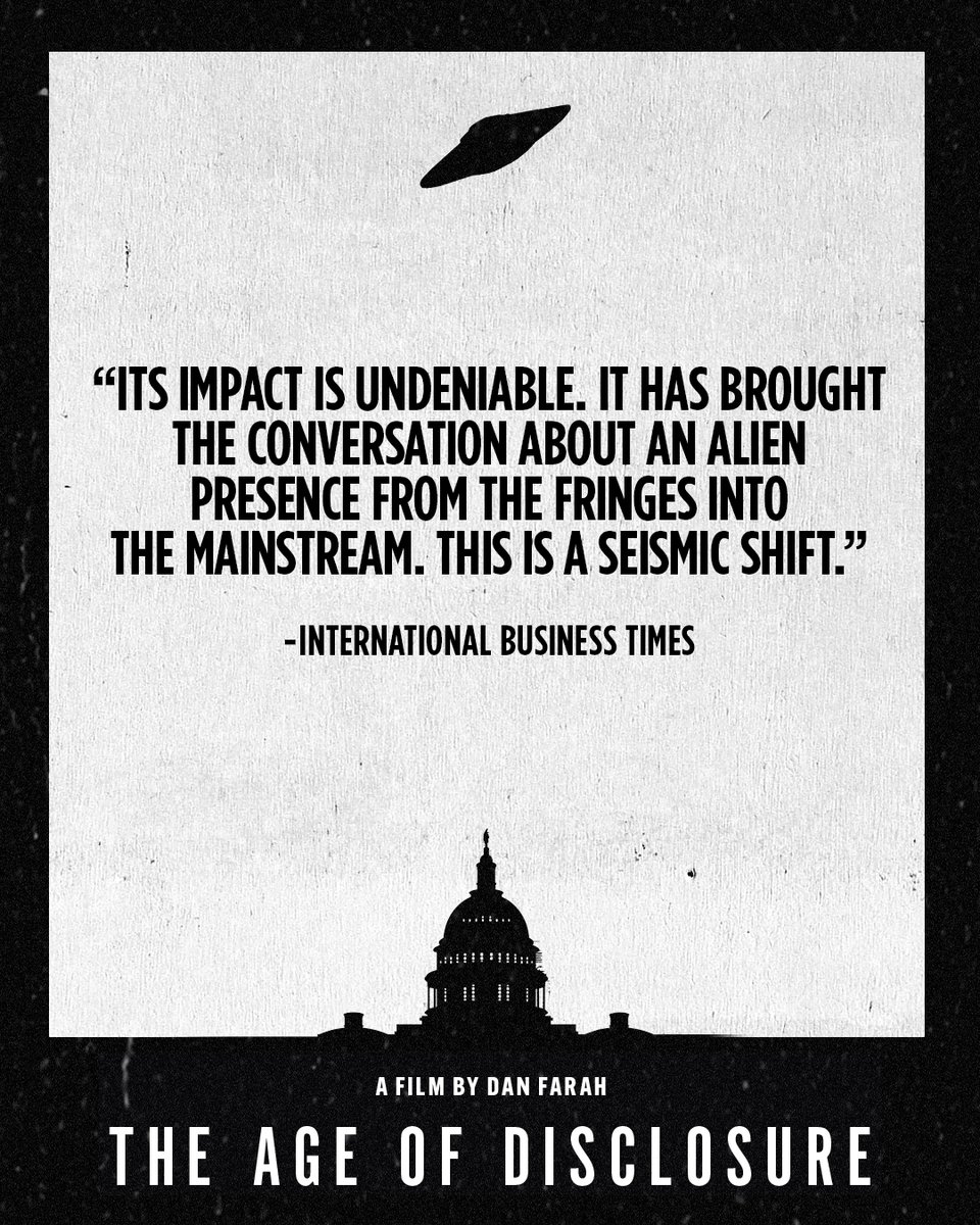 The Age of Disclosure (@ageofdisclosure) on Twitter photo 