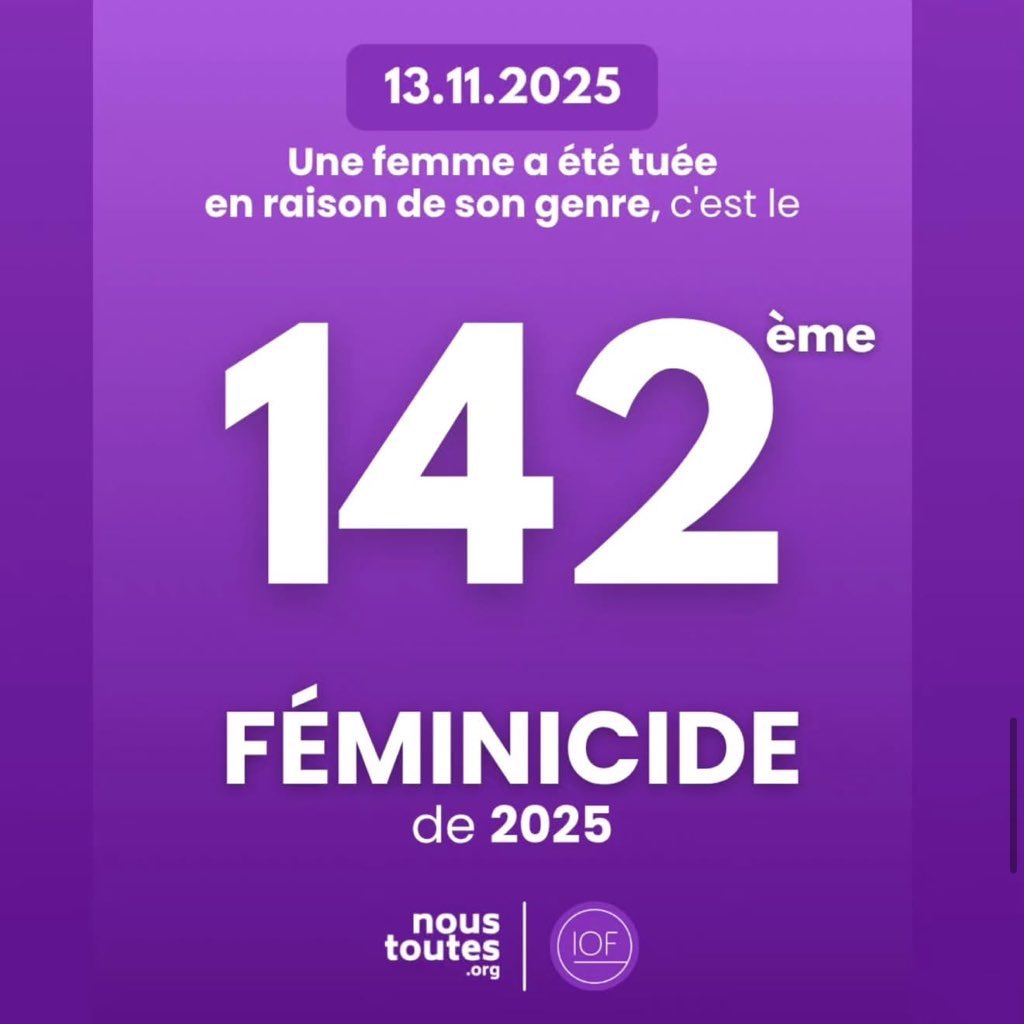 [TW féminicide]

Ni son prénom ni son visage ne sont connus. 
Elle avait 30 ans. 

Tuée par le « mari » qui, tel un lâche, s’est suicidé derrière. 

Il rend deux enfants de 8 ans et 3 ans orphelins. 

Paix à votre âme, Madame. 🕊️