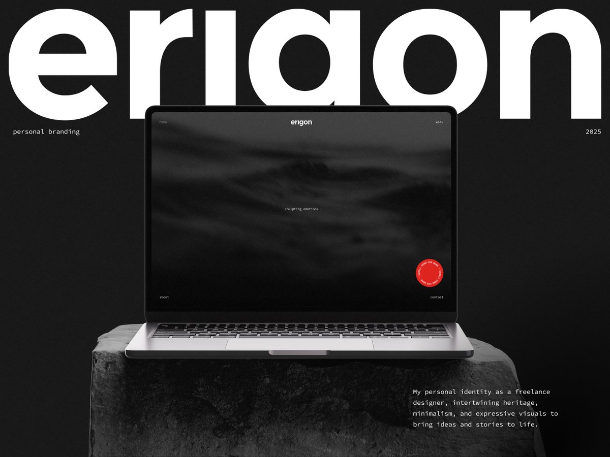 erigongraphics's tweet photo. A brand is more than a logo.

Heritage, minimalism, and raw emotion, transformed into timeless visuals.

Discover how memory and modern design collide in my personal project, erigon.

⬇️ See the full case study in reply https://t.co/ElJeXq35FX