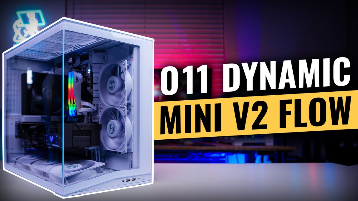 thinkcomps's tweet image. If you missed it check out our video on the Lian Li O11 Dynamic Mini V2 Flow PC Case! youtube.com/watch?v=gectg1…