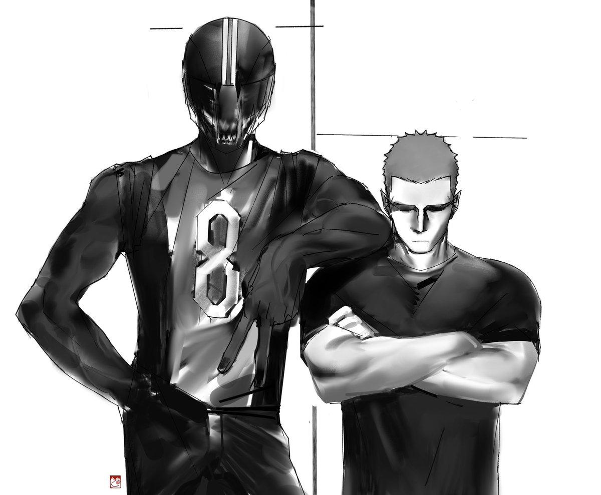 chomp_sta's tweet photo. 🎱 &amp; 7 
#oc #RED_PIRANHA https://t.co/wtoSNJ4maL