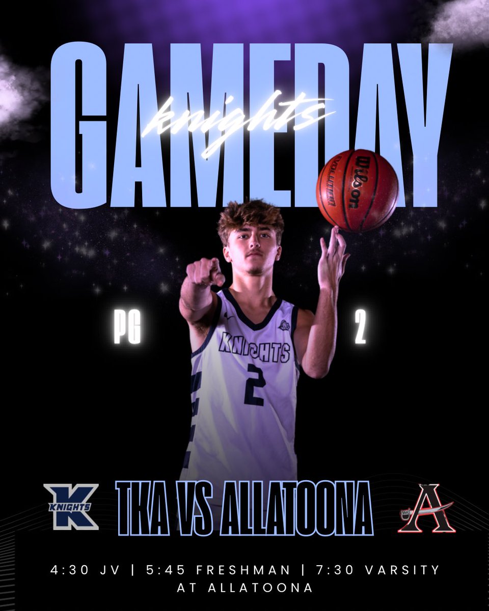TKA hits the road tonight to face off against Allatoona High School!