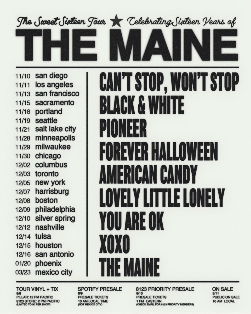 The Maine tweet media
