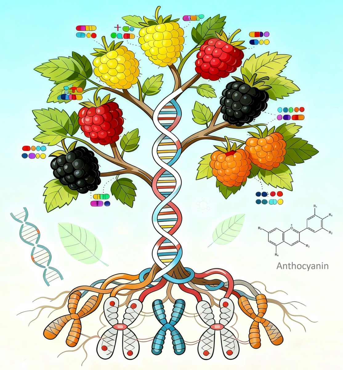 JIPBio's tweet image. #Sweet!
#Raspberry is an economically valuable #fruit and #medicine #crop. This multi-omics study highlights #genetic intricacies of the species and provides tools for #horticultural improvement at the #genomic level.

doi.org/10.1111/jipb.7…

@WileyLifeSci #PlantSci #CropSci