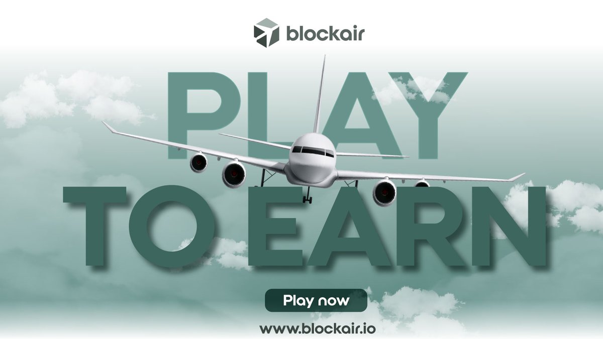 BlockAir just launched a shot at life-changing rewards.

The $1,000,000 Jackpot Pool turns every flight into a real chance at something massive. ✈️💰
One ticket could be the moment everything flips.

#GameFi #P2E #CryptoGaming #Web3 #Airdrop #NFTGaming

👉 blockair.io