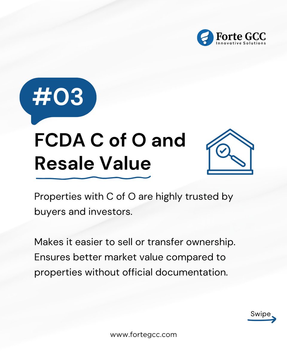 Are you ready to secure your investment the right way? Understanding what an FCDA CofO means is the first step to owning property with confidence in Abuja

With proper documentation, your land is protected, valuable, and legally recognised.
At FORTEGCC, we help you invest safely