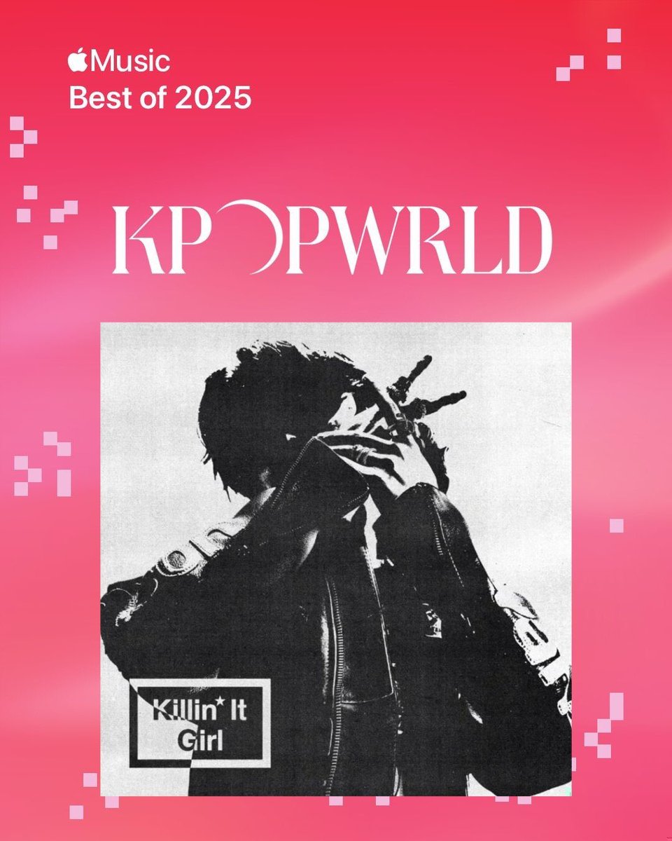ARMYing101_'s tweet image. Apple Music has chosen j-hope&apos;s &quot;Killin&apos; It Girl&quot; as the Best Male Solo K-Pop Song of 2025 💕

Congratulations J-hope!!! @BTS_twt