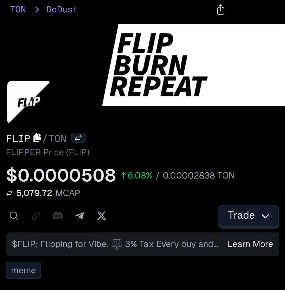 $FLIP / TON tweet media