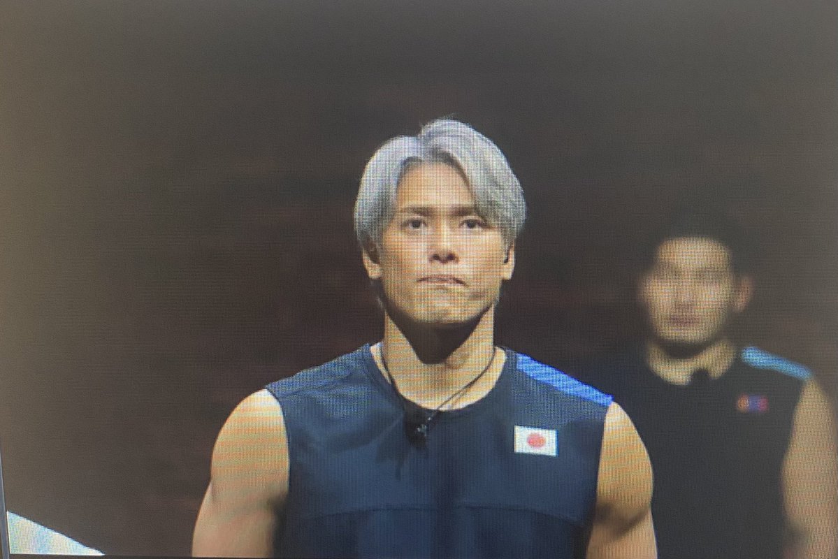 lyndashinobi's tweet image. I’m gonna miss Katsumi’s face card 😢

He even looks good when he’s angry 😭🔥
#PhysicalAsia #Netflix