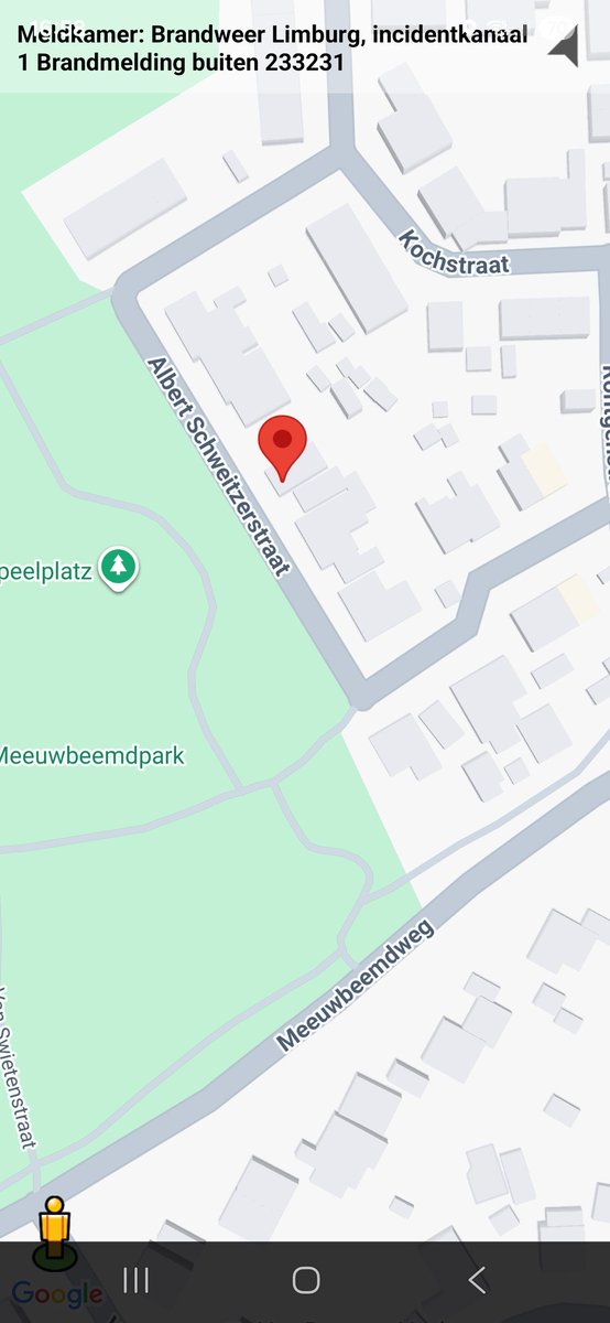 Brandmelding Buiten - Inzet Brandweer