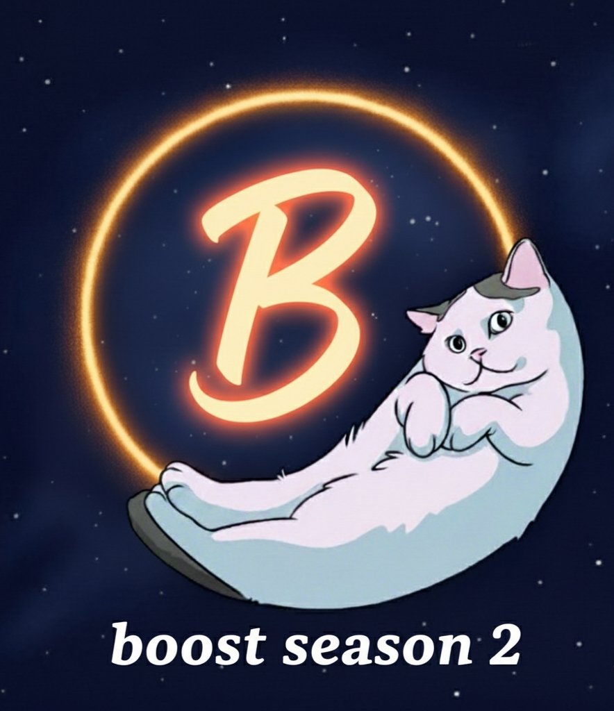 Anindo05's tweet photo. Stop scrolling, start stacking.⚡
$BOOST Season 2 is live, and the race just turned ruthless.

5M $BOOST on the line.
Daily quests, on-chain hunts, PulseInfra power-ups, everything pays if you play hard.

This isn’t an airdrop.
It’s a leaderboard war.
Are you built for the top? https://t.co/Yp7Zm8VV8Z