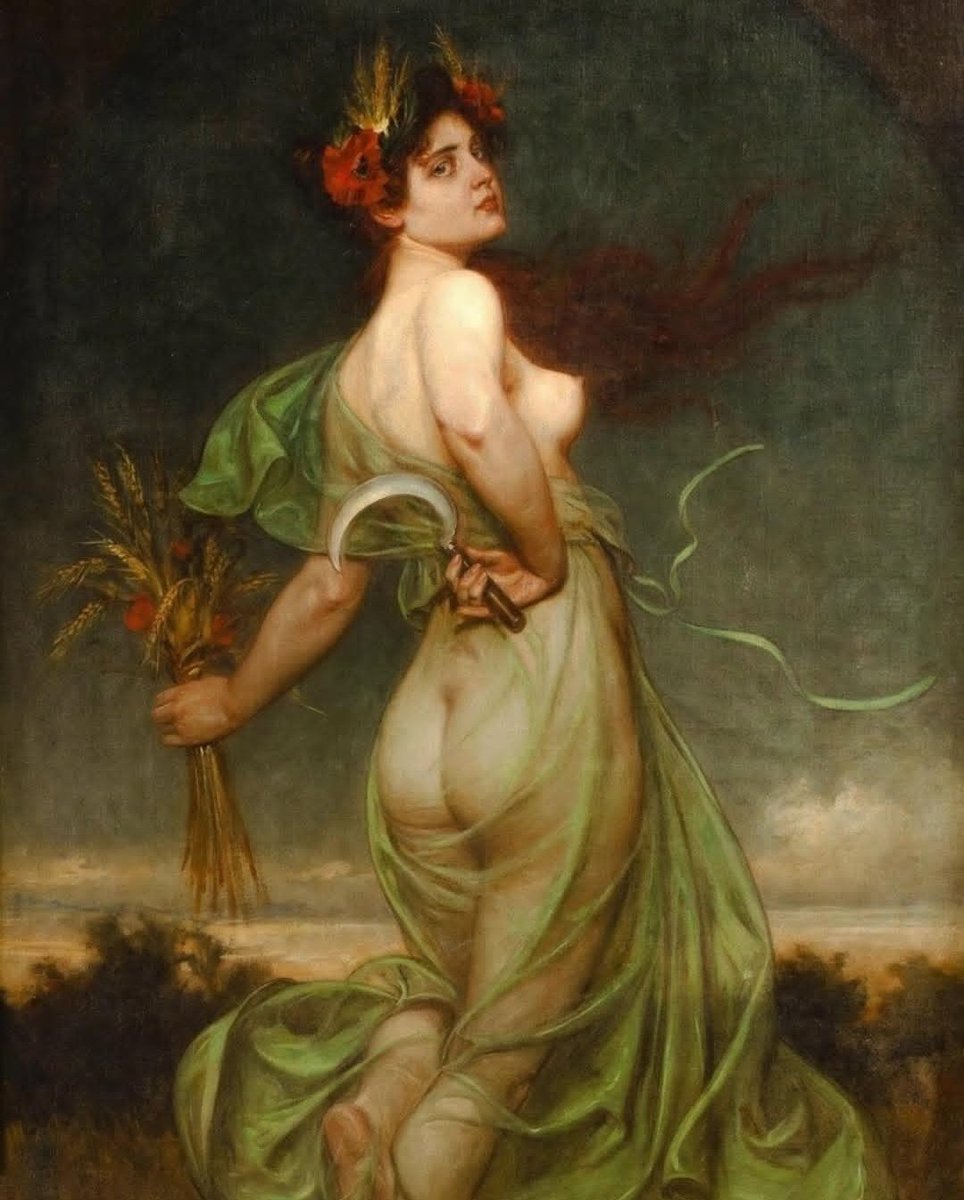 pmamtraveller's tweet image. Franz Bohumil Doubek - Allegory of Summer