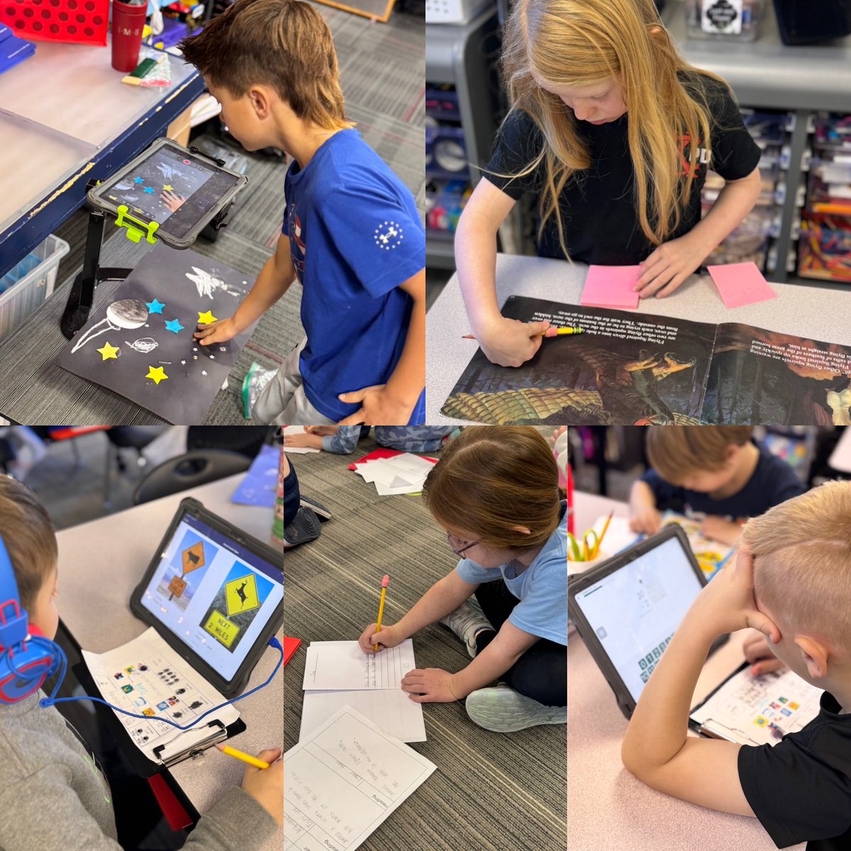 MrsAckart's tweet image. Personalized learning in Studio K &amp;amp; Studio 1 with phonics, red words, research, writing, stop motion moon phases, math fluency, and teacher conferences. @EpicElementary