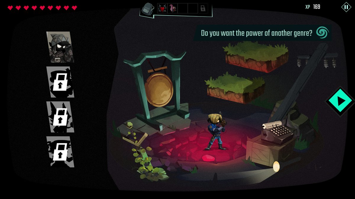 hyperstarter's tweet image. &quot;Five More Minutes&quot; where boss battles mirror real-life struggles. Choose from Hero, Cop, or Mascot characters, each representing different gaming archetypes with unique mechanical identities kickstarter.com/projects/purpl…