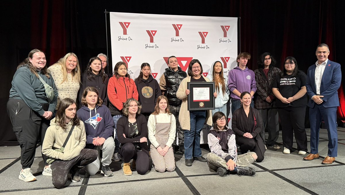 jsmitheducation's tweet image. We are very proud of our Indigenous Student Association for WINNING the YMCA Peace Medal in the Youth Category today! Thank you to all the students and teacher leaders for all your hard work that makes our PJCVS community so much more positive and vibrant! @GEDSB @PJCVSPrincipal