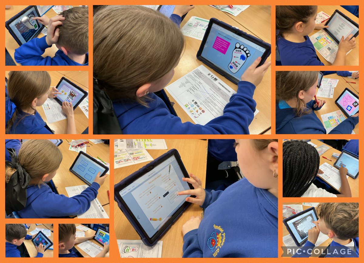 Parkfield's tweet image. #Y6 learnt about digital footprints in #Computing today, including some different ways they can be stored and how they can be reduced.