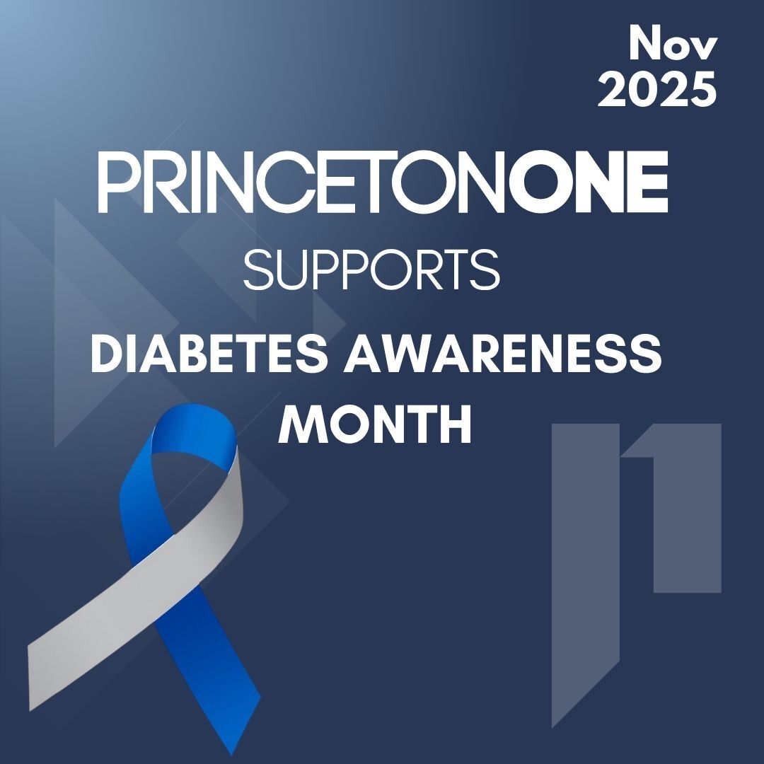 PrincetonOne's tweet image. We’re inspired by the dedication driving innovation in life sciences, especially during Diabetes Awareness Month. At PrincetonOne, we’re grateful to support organizations advancing rare disease therapies—celebrating every breakthrough and the people making progress possible.