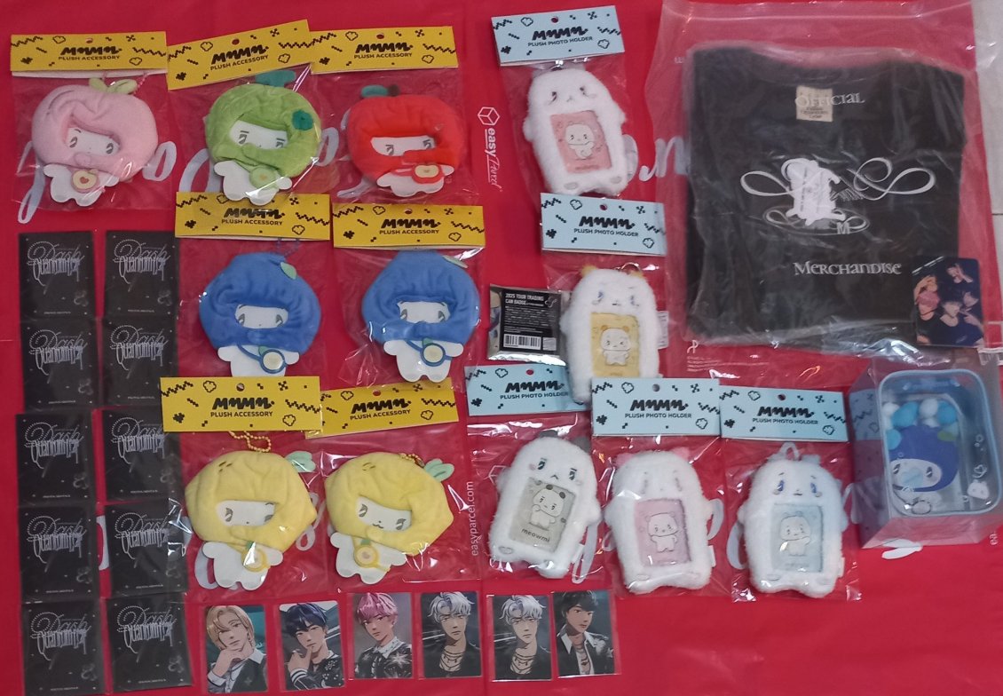 PLAVE MMMM PLUSH PHOTO HOLDER アイドル Plave 2025 TOUR MMMM PLUSH