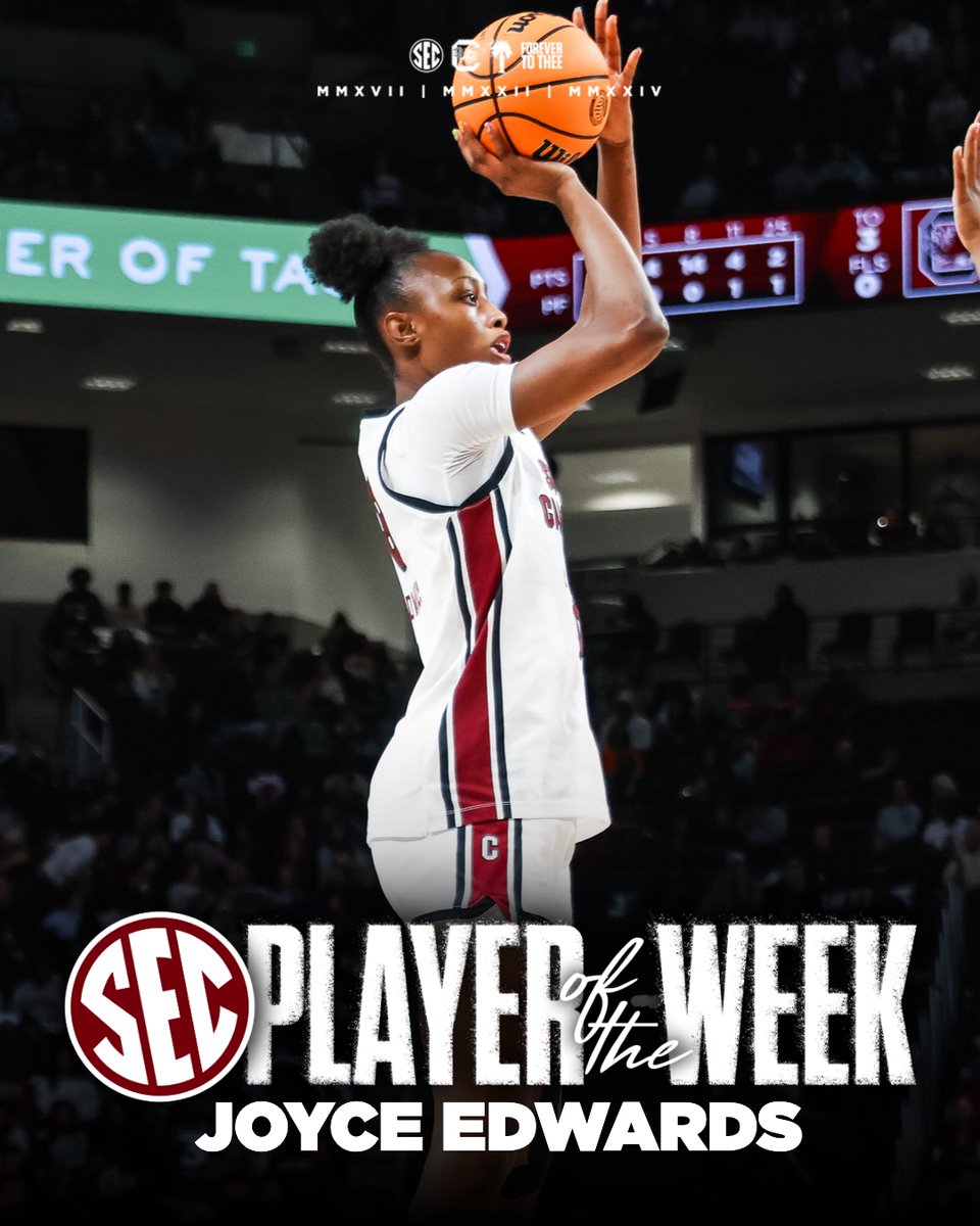 Big <a href="/JoyceEdwards24/">Joyce Edwards</a> – not the little one

gamecocksonline.com/news/2025/11/1…